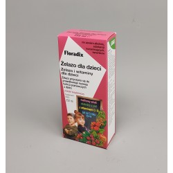 Floradix żelazo i witaminy dla dzieci 250ml