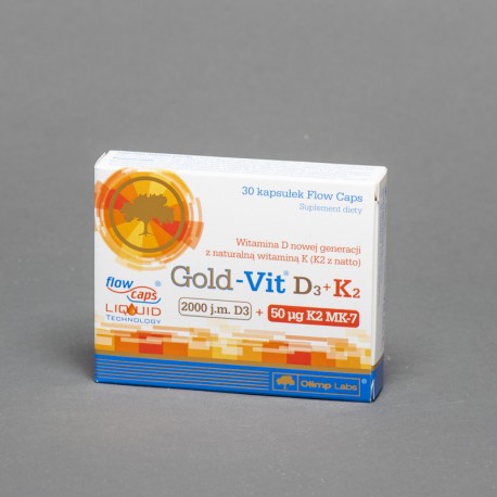 Gold-Vit D3+K2 (2000 jm. D3)